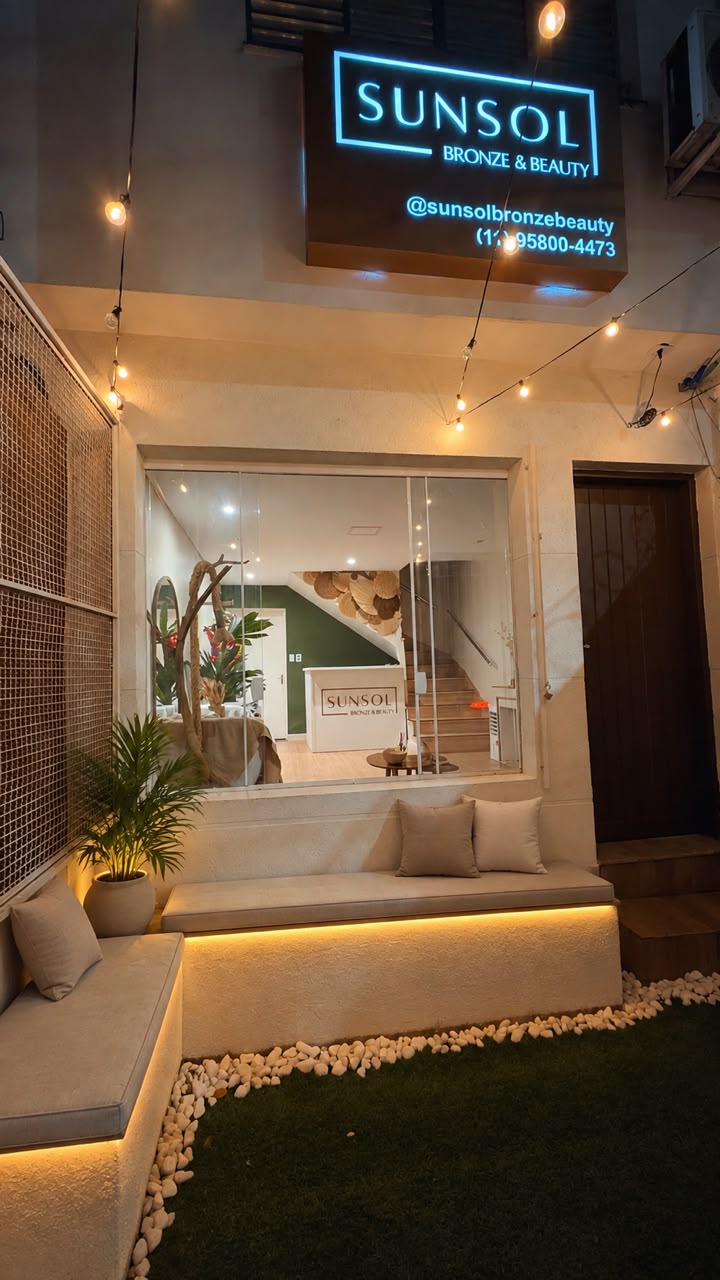 Espaço da Sunsol Bronze para atendimento de bronzeamento na Parada Inglesa em São Paulo